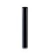 Black Glass Cylinder Vase (H:28" D:4")