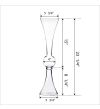 24" Reversible Clarinet Glass Trumpet Vases (Free Shipping)