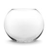 10" Clear Glass Bubble Round Shape Bowl 