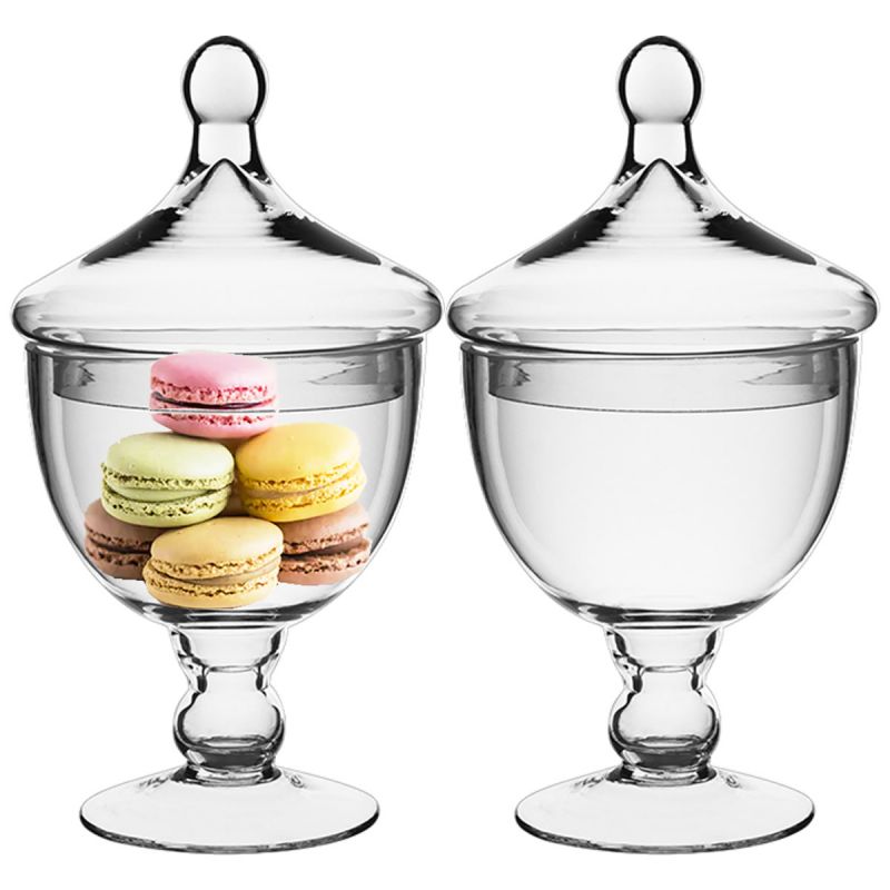 New Candy Lolly Cake Buffet Apothecary Glass Jar Lid Stand Wedding Party Event A 