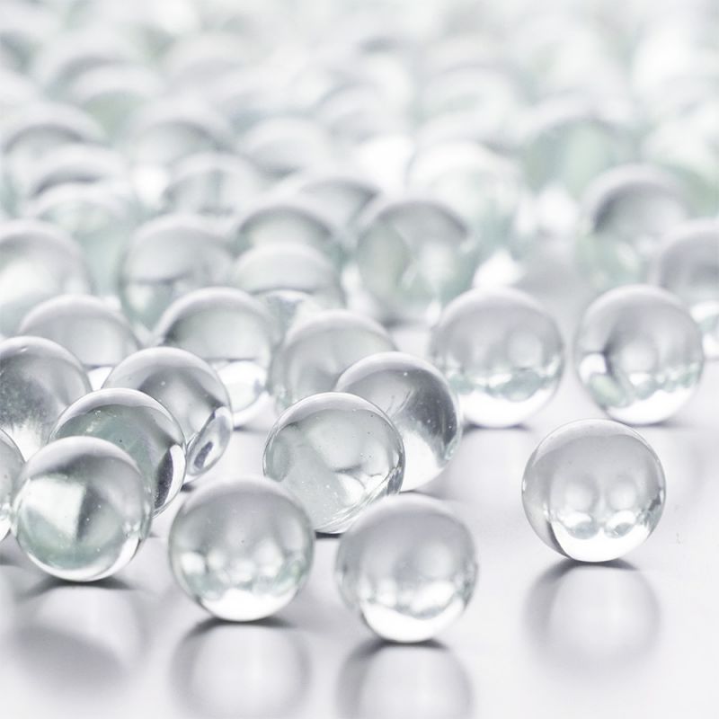 Clear 3/4" ~2700PCs 30 Lb Round Glass Marbles for Vase Filler Etc 