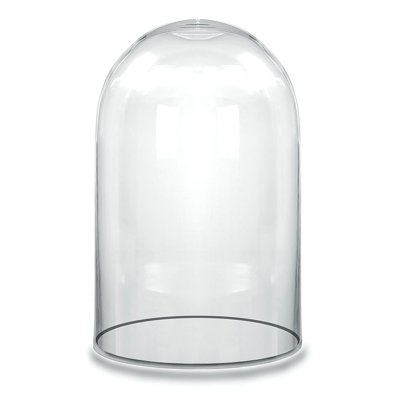 Glass Stand Display Dome Cloche Globe Bell Jar Tealight Flower Cover  h z 