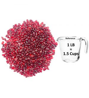Red Irregular Glass Aquarium Gemstones and Vase Fillers