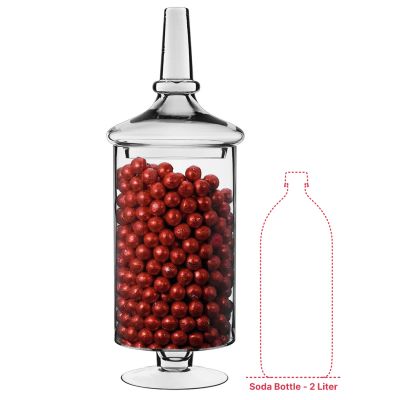 SOLUSTRE 15pcs Liquid Containers Glass Containers Terrarium Glass Tubes  Clear Container Plant Glass Container with Lid Cylinder Bottle with Lid  Vials