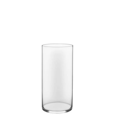 9" Decorative Glass Cylinder Vase