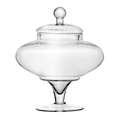 Hushee 8 Pcs Large Apothecary Candy Jars with Lids Glass Clear  Candy Buffet Containers Set Apothecary Kit Candy Dishes with Lids for  Bathroom Candy Bar Kitchen Decoration: Candy Servers
