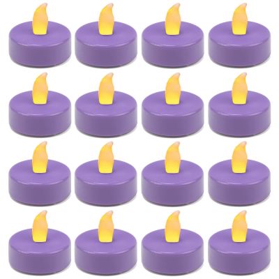 1.5 inch Flameless Violet LED Tealight Candles