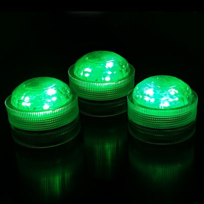 Green Submersible Long-Lasting Floral LED Lights 