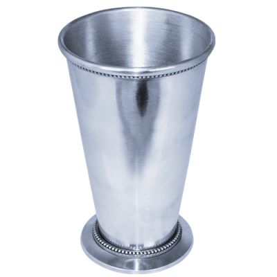 7.25" Aluminum Silver Mint Julep Cup