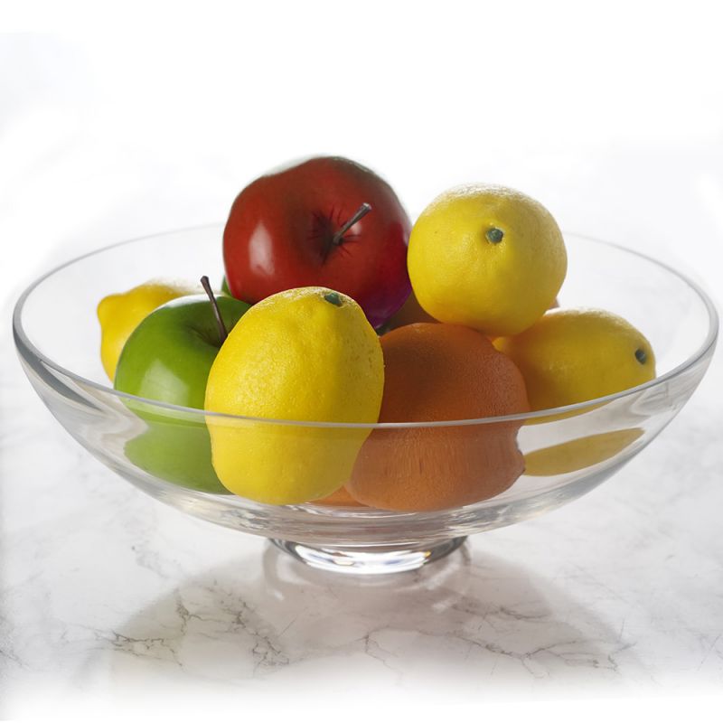 Glass Decorative Fruit Bowl Centerpiece Glass Vases Depot