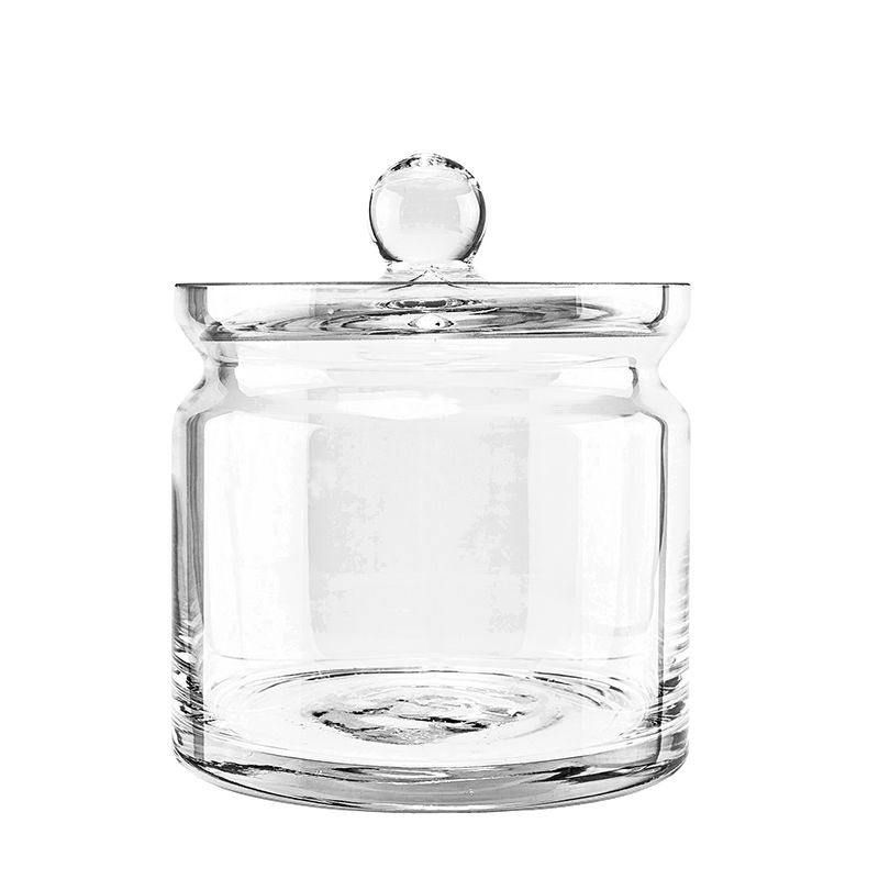 Glass Apothecary Storage Jar Candy Buffet Container Glass Vases